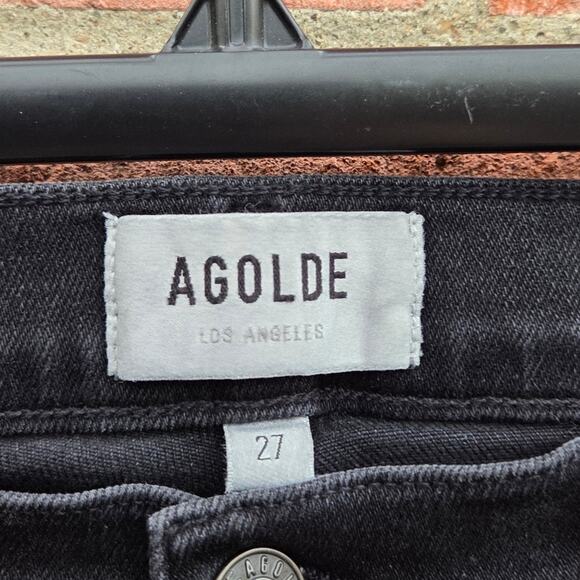 AGOLDE Sophie Mid Rise Skinny Ankle Jean Size 27 - Picture 3 of 7
